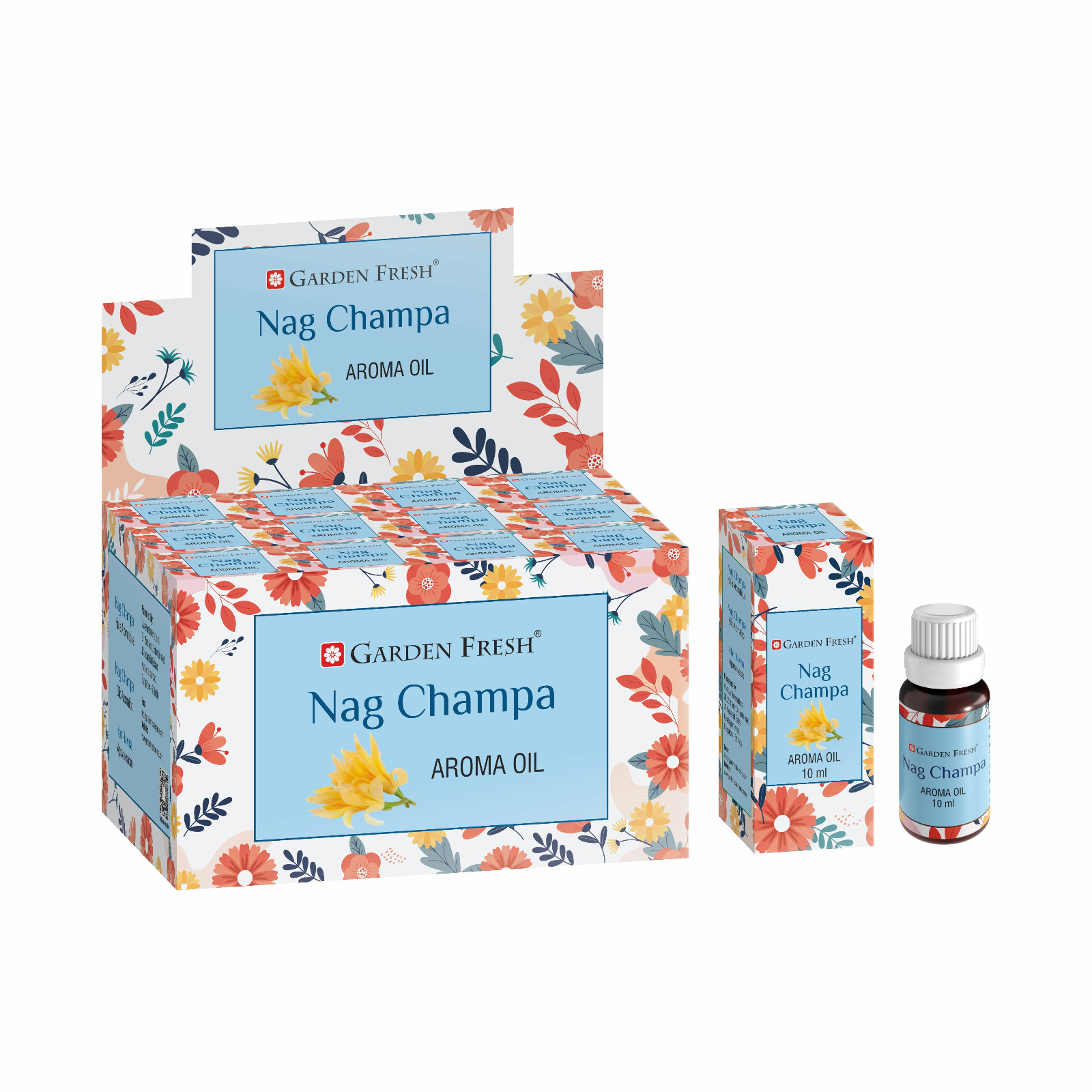 Garden Fresh Nag Champa Aroma Oil-10ml